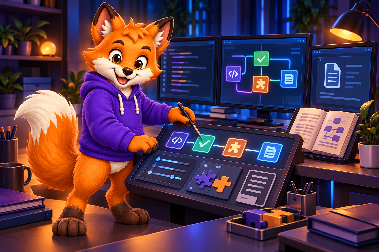 Dash coordinating testing, style, refactoring and documentation tools