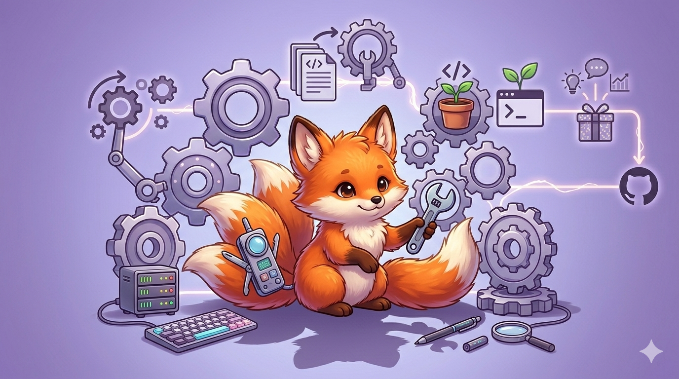 Fast Forward DevTools mascot