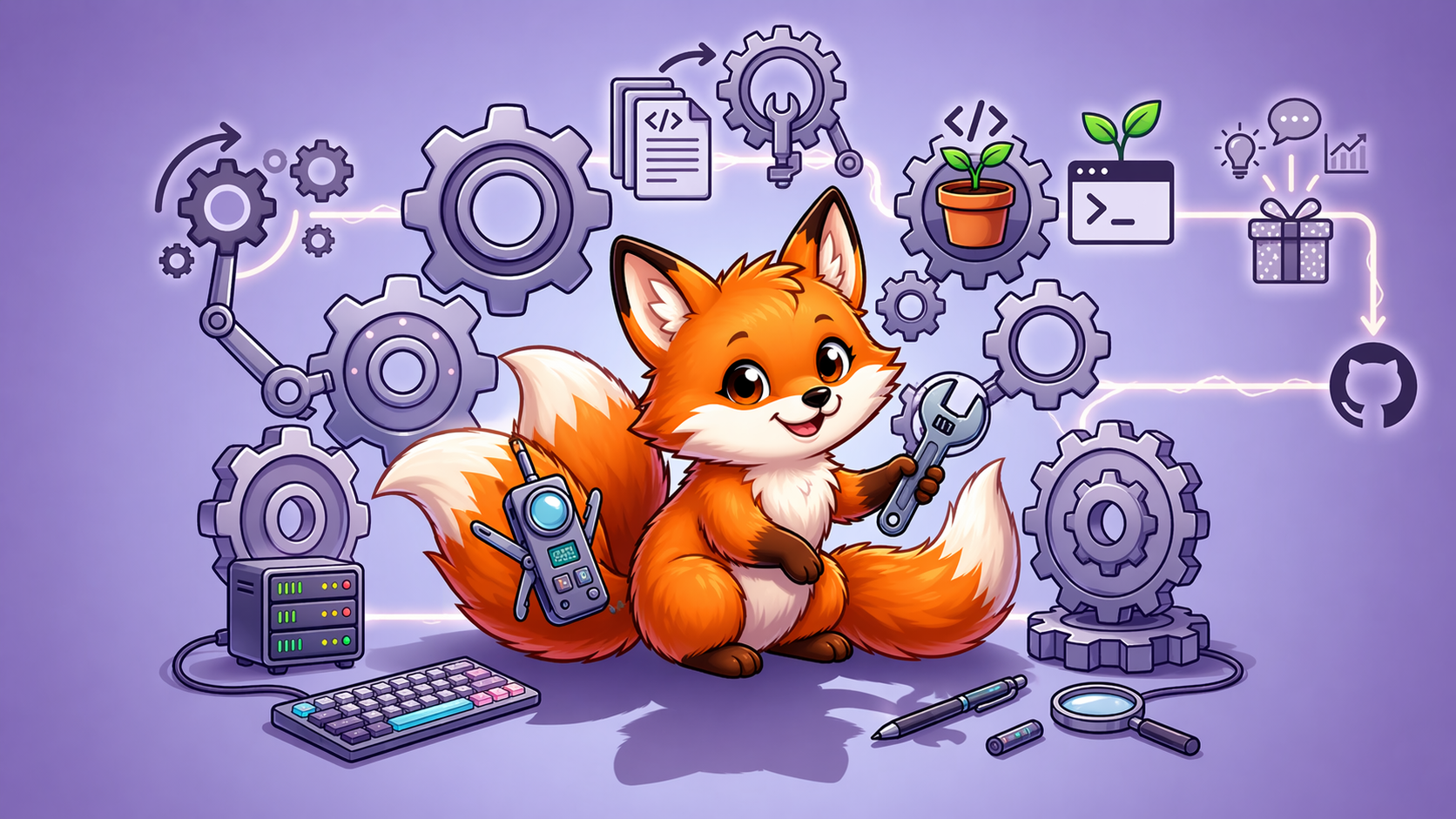 Fast Forward DevTools mascot